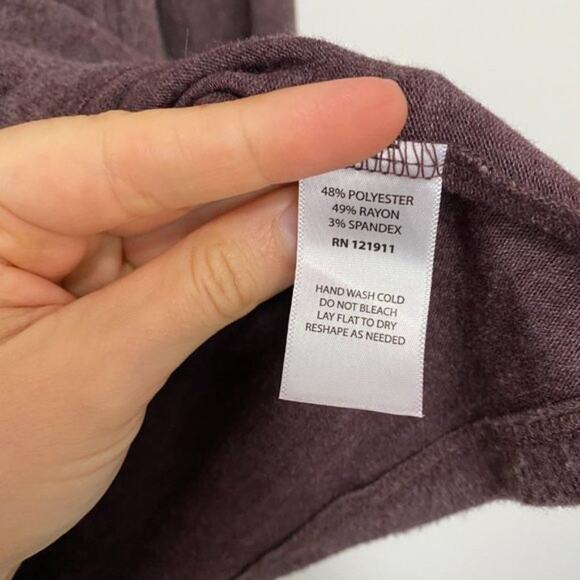 LNA Detached Purple Turtleneck Sweater Size Small - Picture 6 of 6